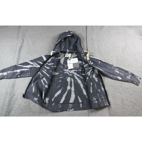 New Free People x Sandrine Rose S Tie Dye Full Zip Hoodie Sweatshirt Jacket - Picture 3 of 9